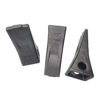 Komatsu PC60 เครื่องขุด Forged ถัง Teeth อเนกประสงค์ 20X-70-23161
