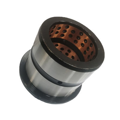 บูชขาถังเหล็กสั่งทำ เครื่องขุด การชุบบังโถง 55*70*50mm