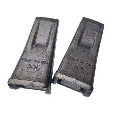 Anticorrosive Backhoe Loader ถัง Teeth 47-52HRC Hardness