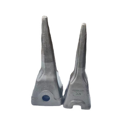 ชิ้นส่วนเครื่องจักรก่อสร้าง Digger ถัง Teeth ISO9001 ต้านทานการสึกหรอ