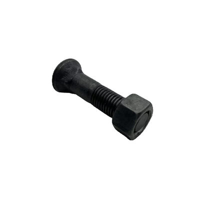 OEM ODM 12.9 รถปราบดิน ติดตาม สลักเกลียว เครื่องขุด ติดตาม Parts สีดำ