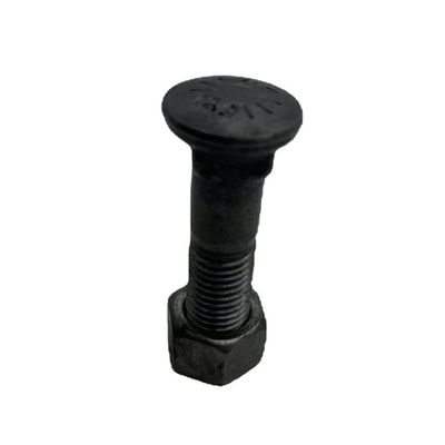 40Cr 35CrMo เครื่องขุด รถปราบดิน ติดตาม สลักเกลียว Segment Plow Bolt M36
